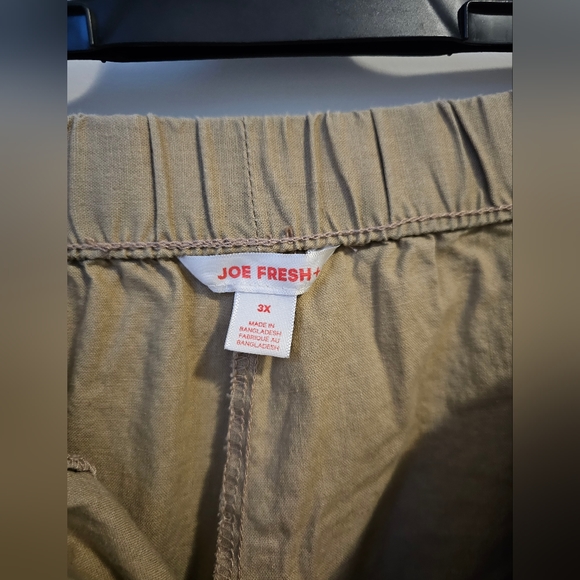 Joe Fresh Wide Leg Capri pants, 3X - Picture 3 of 3